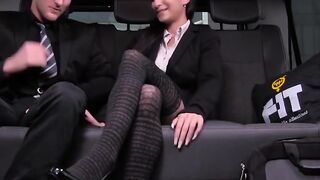 Van-Fucking Adventures #2: Hot Blonde Babe Gets Pounded By A Big Dick In Public