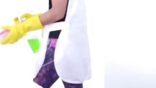 Boss's Slutty Maid Gets A Huge Facial After An Epic Fuck
