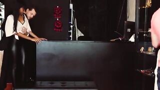Three Way Frenzy #3 - Hot MILF Noemie Milan Gets Double Penetrated
