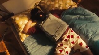 Насадил рыжую и блондинку на свой черный член 1