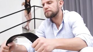 Ravishing Redhead Babe Gets Her Ass Destroyed by Huge Dick in Hardcore Fuck