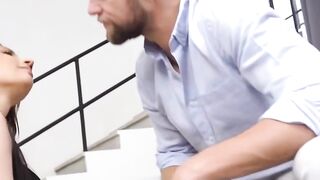 Ravishing Redhead Babe Gets Her Ass Destroyed by Huge Dick in Hardcore Fuck