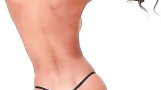 Exotic Beauties - Tan Lines on Ebony Babe's Body Opening Up For You