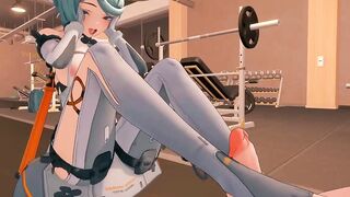 Футджоб в спортзале 1 серия