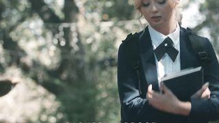 Naughty college girl Summoning - Teen Fucked By Two Dirty Class Mates