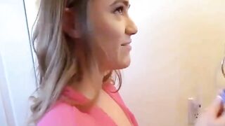 Sister's Hot Handjob Skills Help Brother Get A Big Load