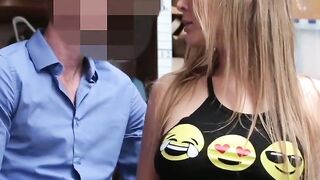Blonde Vixen Goes All In For Her Man's Pleasure - Old Video Revamped