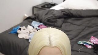 Dad's Little Princess Loves To Ride His Dick In The Garage