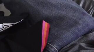 Dad's Little Princess Loves To Ride His Dick In The Garage