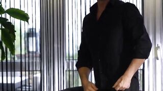 Anal Threesome Frenzy #3 - Anal Gangbanged by Three Hunk Guys