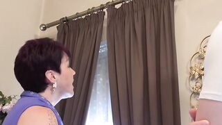Granny Charm Grandma Laylaya-Bird Fucked By barely legal Stud In POV