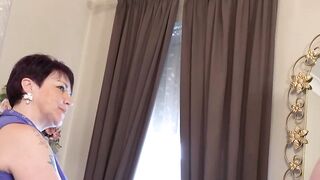Granny Charm Grandma Laylaya-Bird Fucked By barely legal Stud In POV