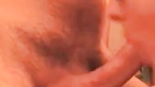 Hot & Bothered - European Hottie Gives Passionate Oral Over Bathroom Sink