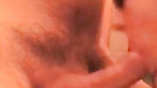 Hot & Bothered - European Hottie Gives Passionate Oral Over Bathroom Sink
