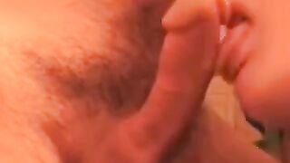 Hot & Bothered - European Hottie Gives Passionate Oral Over Bathroom Sink