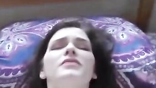 Interracial Passion - Old Man Fucks barely legal Blonde With Big Natural Boobs