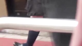 Asian Vixen's Stealth Peeing Adventure