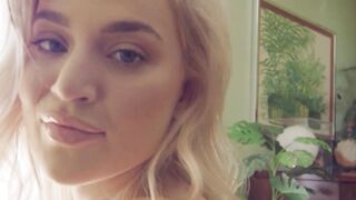 Teen Blondie's Sensual Strip-Teeze & Passionate Poses - Exclusive Teaser For Upcoming Video