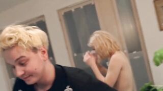 Hot Babe MOLLY CUTE Fucked Hard In Front Of Her Boyfriend - POV Sex