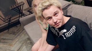 Hot Babe MOLLY CUTE Fucked Hard In Front Of Her Boyfriend - POV Sex
