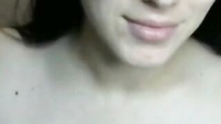 Bubbly Brunette Teen Gives Sensual Erotic Dance Pole Performance