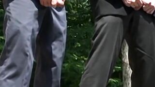 Outdoor Freaks - Dirty Business with Hot Guys David & Troy