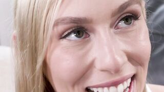 Blondes Get It Right - Hot Babe Kay Love Filled With Creampie After Intense Sex