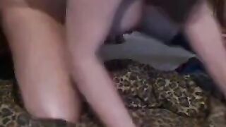 Big Boobed MILF Rides A Huge Vibrator To Orgasm While Live Streaming
