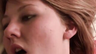 Curvaceous Teen's Vibrating Orgasm - Sex Toy Play with Older Man