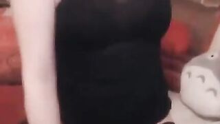 Hot & Curvy MILF Uses Vibrator to Satisfying Her Pussy in Private Room