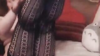 Hot & Curvy MILF Uses Vibrator to Satisfying Her Pussy in Private Room