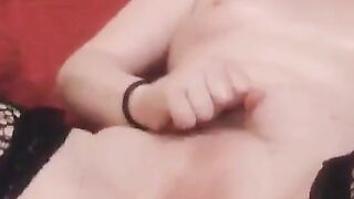 Hot & Curvy MILF Uses Vibrator to Satisfying Her Pussy in Private Room