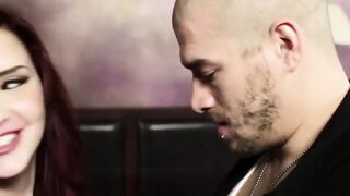 Triple Penetration Frenzy #2 - Hot MILF Amber Ivey Sandwiched by Two Hunks