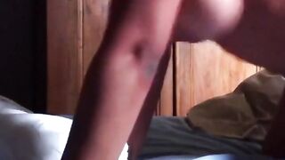 MILF Hunter - Older Woman's Pussy Stretched by barely legal Stud on Cam