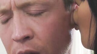 Latino-Transgender Chick Fucks Hardcore with Huge Dildo & BIG COCK - Anal Play HD