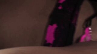 3Way Freaks #2: Thick-Assed Shemales Share A Cougar With Big Dick