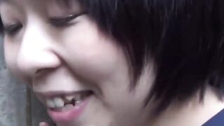 Petite college girl's Wet Pantie Adventure - Close-Up View of Asain Cutie