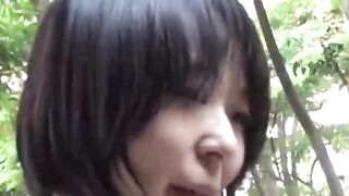 Petite college girl's Wet Pantie Adventure - Close-Up View of Asain Cutie