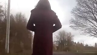 Cross-Dressing Hunk Goes Wild in Nature - Fashionista's Daring Transformation