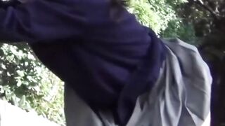 Peeping Tom's Paradise - School Girls Peeing in Public