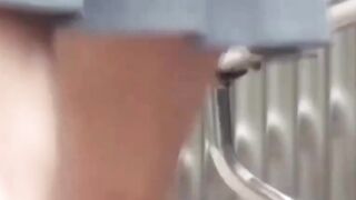 Peeping Tom's Paradise - School Girls Peeing in Public