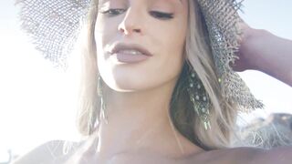 Petite Blond Teen Outdoor Nudity - EmmA HIX Poses Perfectly For The Camera