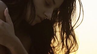 Teen Seduction - Naughty college girl Striptease & Masturbation with Teasing Blonde Bombshell
