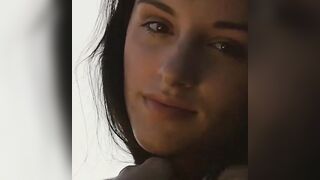 Teen Seduction - Naughty college girl Striptease & Masturbation with Teasing Blonde Bombshell