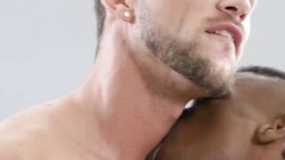 Roman Todd's Ass-Fucking Adventure with Black Stud Adrian Hart