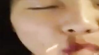 Asian Teenage Cutie Masturbates in Her Bedroom - Exotic Dancer Turned Pornstar
