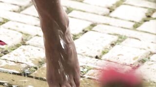 Shana River's Foot Worship - Sensual Blowjob & Hardcore Fuck with Creampie