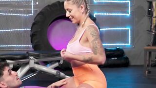 Ashley Moore's Perfect Pussy Ride on my Huge Dick - POV Blowjob & Creampie