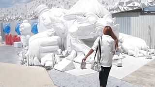 Thailand's Hottest Foot-Fetish Babe Gives Her White Boyfriend A Toe Job And More