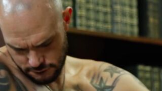 Anal Adventures - A Lingerie Clad Tranny Fucked Hard By Bald Guy